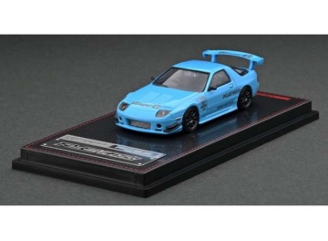 1/64 mazda rx-7 (fc3s) re amemiya, light blue
