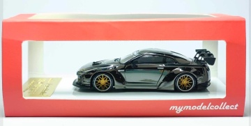 1/64 nissan gtr 1.5 *lb*, chrome gun grey