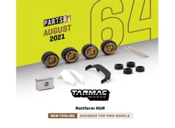 1/64 rotiform hur designed for rwb models, gold