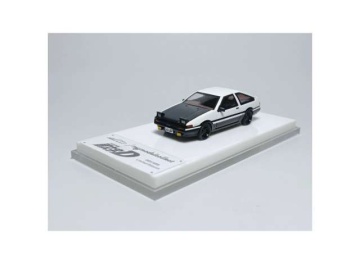 1/64 toyota ae86 trueno, black/white