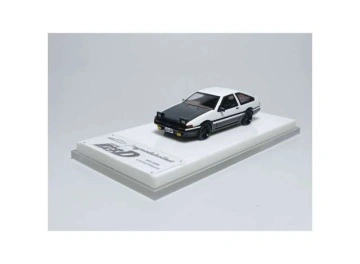 1/64 toyota ae86 trueno, black/white