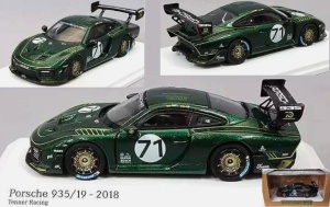 Wbros Minichamps 64 1/64 porsche 935/19 #71 tenner racing, green