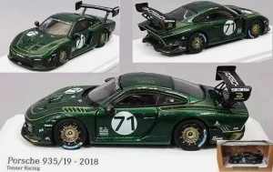 Wbros Minichamps 64 1/64 porsche 935/19 #71 tenner racing, green