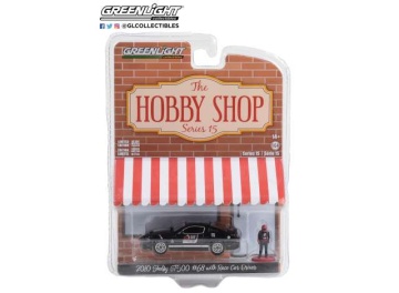 1/64 2010 shelby gt500 #68 optima ultimate street car invitational with race car driver *the hobby shop series 15*, black
