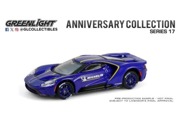 1/64 2021 ford gt- michelin 135th anniversary *anniversary collection series 17*,