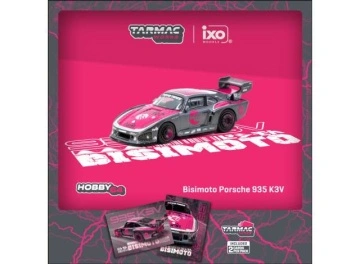 1/64 bisimoto porsche 935 k3v, grey/pink