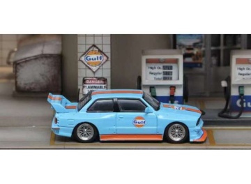 1/64 bmw e30 *gulf*, blue/orange