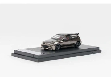 1/64 honda civic eg6, black chrome