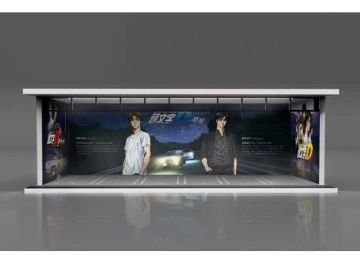 1/64 parking garage *initial d with light*, various