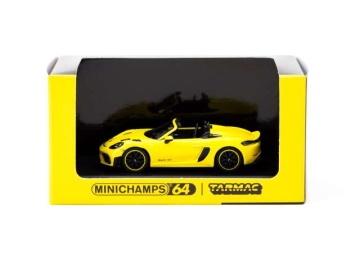 1/64 porsche 718 spyder rs, racing yellow