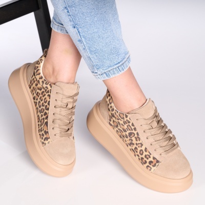 Pantofi dama piele naturala casual comozi – LIDIA Brown - Img 3