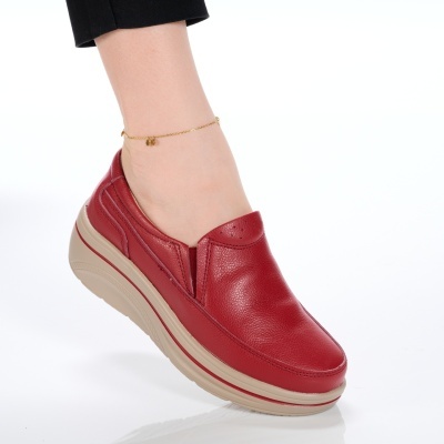 Pantofi dama piele naturala comozi – PALOMA Red
