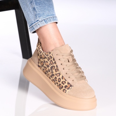Pantofi dama piele naturala casual comozi – LIDIA Brown