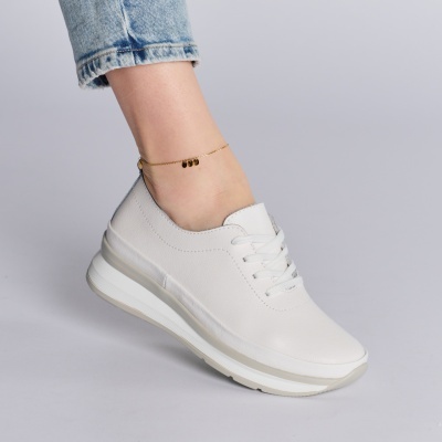Pantofi dama piele naturala casual – CAROLYN White