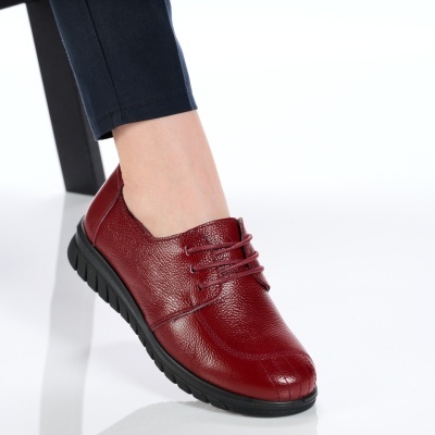 Pantofi dama piele naturala casual comozi – NASIRA WINE - Img 2
