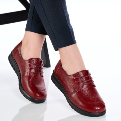 Pantofi dama piele naturala casual comozi – NASIRA WINE