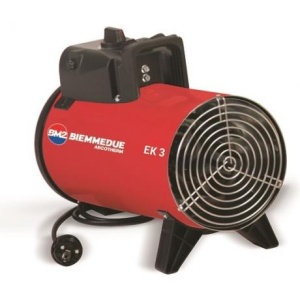 Aeroterma industriala EK 3 C Biemmedue, 3 kW , debit aer 450 m3/h , 230 V , cod 06EK101