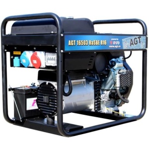 AGT 16503 RaSBE R16 Generator de curent trifazat Agt cu motor Rato,putere max 14.5 kVA,pornire electrica,alternator Mecc Alte