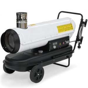 IDE 30 Aeroterma cu ardere indirecta ,Trotec , putere 30 kW, motorina, debit de aer 780 m3/h , diam cos evacuare aer cald 300 mm