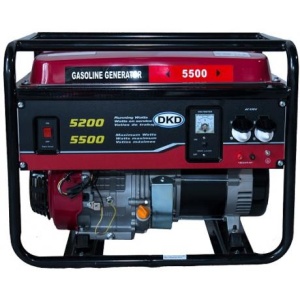 WM 5500 Generator de curent Weima,monofazat ,putere 6,9 kVA, rezervor 25 L, AVR ,pornire manuala ,clasa de protectie IP 23 S