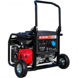 AGT 7601 HSB TTL Generator de curent monofazat cu motor Honda GX 390 ,putere 6,6 kVA , rezervor 28 l, putere motor de 13 Cp