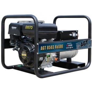 AGT 8503 RaSBE Generator de curent trifazat Agt cu motor Rato ,putere maxima 8 kVA(400V) / 5 kVA(230V),pornire electrica