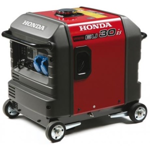 EU 30 IS1 Honda Generator electric Digital , putere 2.8 kVA ,motor GX200 4 timpi ,monofazat,alternator multipolar INVERTER, 6,5 CP