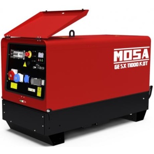 GE SX-11000 KDT Generator de curent trifazat Mosa , putere max 11 kVA , motor KOHLER , diesel , rezervor 38 L, cod CM4S0001BP