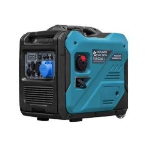 KS 6000iE S Generator de curent Konner & Sohnen tip inverter ,putere max 5,5 kVA , pornire electrica , 7,5 Cp , cod KS6000iES