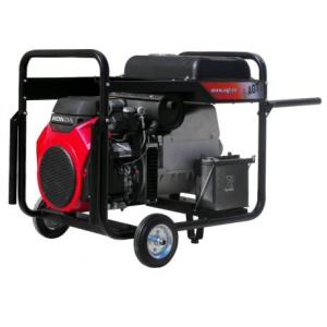 WAGT 300 HSBE R 16 Generator de sudura motor Honda DC 300 A , curent sudura 300 A,demaror electric 12 V,rezervor de 16 l .