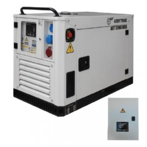 AGT 12003 DSEA ATS 22 Generator diesel trifazat cu pornire automata si insonorizare , putere 12 Kva