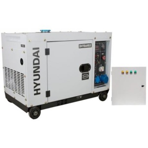 DHY 8600 SE + ATS12-P Generator de curent monofazat, diesel,cu panou de automatizare monofazat , putere 6,3 kVA , 12 Cp,rezervor 12 L