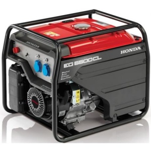 EG 5500 CL Generator de curent monofazat Honda,5500 W,pornire la sfoara, rezervor 24 L ,digital AVR,