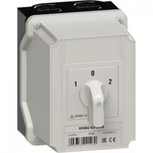 KKM2-63-6099 Comutator manual 1-0-2 pentru generatoare