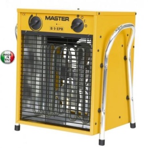 Master B 9 EPB Aeroterma electrica 9 kW , debit aer 780 mc/h , 2 trepte de putere ,protectie termica a motorului