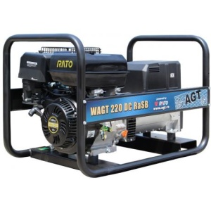 WAGT 220 DC RaSB Generator de sudura Agt cu motor Rato,diam max electrod 4 mm, curent max de sudura 200 A ,pornire la sfoara