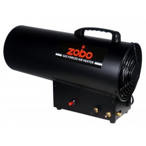 Zobo ZB-G50T Aeroterma Zobo pe Gaz (amestec de butan/propan),putere 17-50 kW,debit de aer 900-1000 m?/h,presiune lucru 1500 mbar