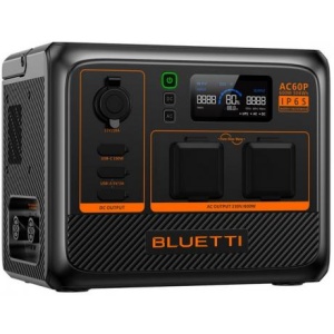 AC 60 P Statie de energie portabila Bluetti 600 W , 504 Wh, tip baterie LiFePO? , IP65 Dustproof & water-resistant , cod AC60P