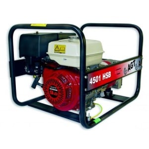 AGT 4501 HSB SE Generator de curent monofazat , putere motor 4.2 kVA , tip motor Honda OHV, 9 Cp, pornire la sfoara