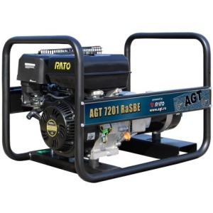 AGT 7201 RaSBE Generator de curent monofazat Agt cu motor Rato, pornire electrica ,putere maxima 6,1 kVA, rezervor 6,5 L
