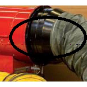 Kit legatura dirijare caldura Biemmedue , 500 mm , cod 02AC558