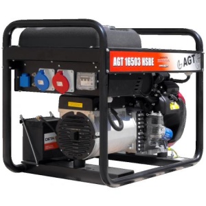 AGT 16503 HSBE R16 Generator de curent trifazat , motor Honda , putere maxima15.5 kVA , rezervor benzina 16 l