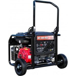 AGT 3601 HSB TTL GX 200 ,Generator de curent max 3000 W cu motor Honda industrial , rezervor de 15 L, AVR in standard , bobinaj Cupru