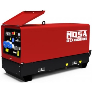 GE SX-16000 KDM Generator de curent monofazat Mosa , putere maxima 16 kVA , motor Kohler , diesel , 21 Cp , cod CM5S1001BP