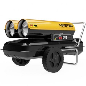 Generator aer cald Profesional cu 2 tuburi 2x44 kW Master B 300 CED , aprindere electrica ,protectie termica
