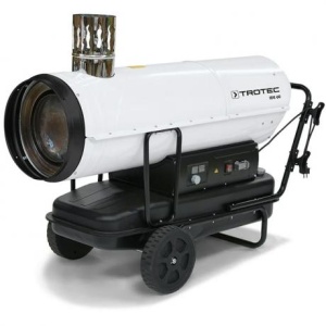 IDE 60 Aeroterma cu ardere indirecta Trotec , motorina , putere 60 kW, debit de aer 2000 m3/h , diam evacuare aer cald 400 mm