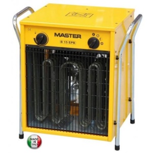 Master B 15 EPB ( B15IT) Aeroterma electrica Industriala 15 kW , debit aer 990 mc/h , protectie termica ,elemente de incalzire din otel