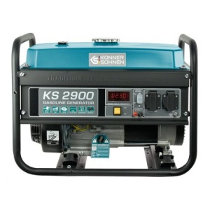 KS 2900 Generator de curent monofazat Konner & Sohnen , putere max 2,9 kVA , benzina , pornire la sfoara , AVR , rezervor 15 L