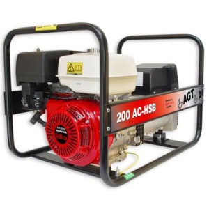 WAGT 200 AC HSB SE Generator sudura de santier , motor Honda OHV 13 Cp , sudura 200 A in curent alternativ