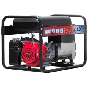 WAGT 200 DC HSBE R26 Generator de sudura AGT cu motor Honda, 200 A, pornire electrica ,protectie termica,alternator cu perii